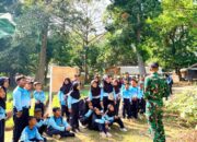 Demo Pencak Silat Militer Bikin Siswa SDN Ngorogunung 2 Bojonegoro Takjub
