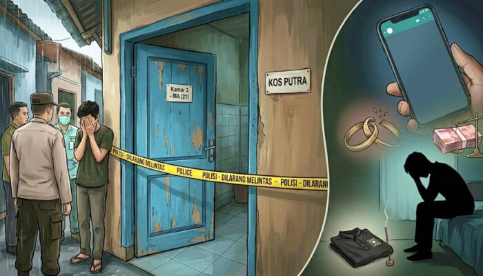 Pesan Terakhir Pemuda Bojonegoro Sebelum Ditemukan Meninggal di Kos Gresik