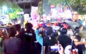 Kejar-kejaran di Bandung Berakhir Ricuh, SUV Ugal-ugalan Jadi Sasaran Amuk Warga