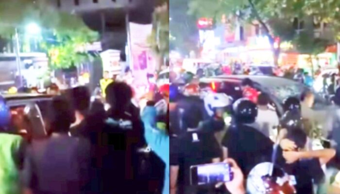 Kejar-kejaran di Bandung Berakhir Ricuh, SUV Ugal-ugalan Jadi Sasaran Amuk Warga