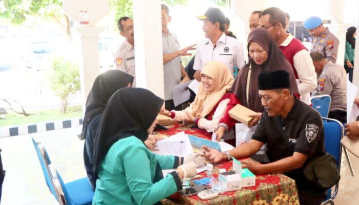 Jelang Hari Bhayangkara ke-80, Polres Tuban Gelar Donor Darah
