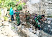 Semangat Gotong Royong Warnai Pra TMMD Lamongan, Sungai Dinormalisasi Demi Petani