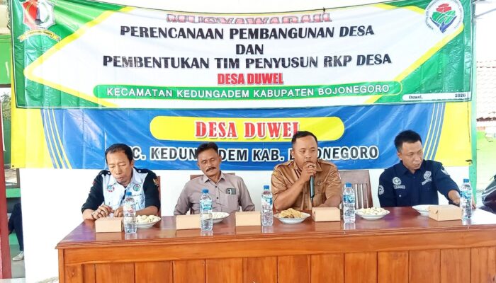 Dana Desa Turun Tajam, Ini Strategi Kades Duwel Kedungadem Bojonegoro Lanjutkan Pembangunan