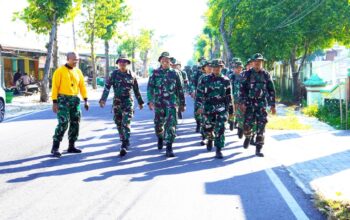 Tak Hanya Patroli, Babinsa Bojonegoro Juga Wajib Lulus Hanmars dan Renang Militer