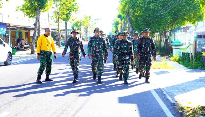 Tak Hanya Patroli, Babinsa Bojonegoro Juga Wajib Lulus Hanmars dan Renang Militer