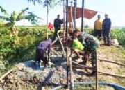 Kodim Lamongan Percepat Pembangunan Sumur Bor untuk Warga Sarirejo Lamongan