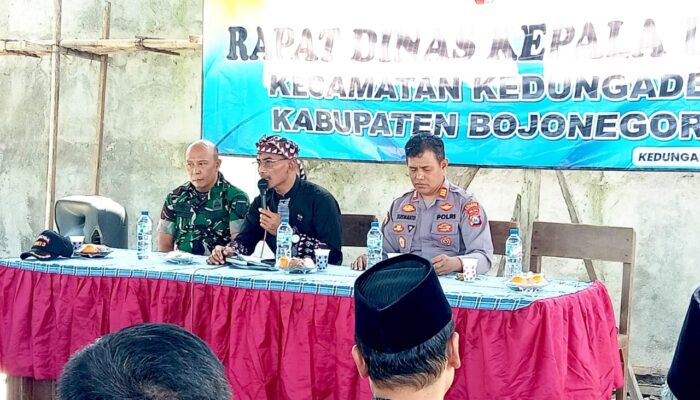 Pembayaran PBB Seret, Camat Kedungadem Bojonegoro Minta Kades Bergerak Cepat