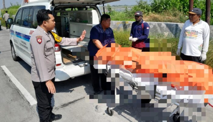 Pemotor Tewas usai Tabrakan dengan Truk di Lamongan