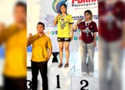 Kedungadem Makin Garang, Dua Atlet Putri Rebut Emas Muaythai Porkab II Bojonegoro