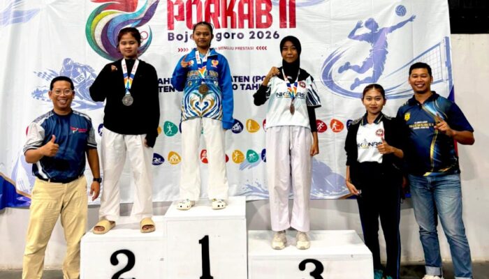 Karate Porkab Bojonegoro Berakhir, Atlet Terbaik Masuk Puslatkab