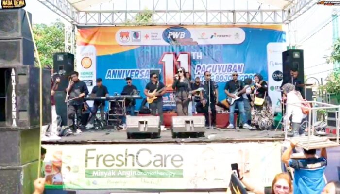 Nada Dewa Music Sukses Hibur Ribuan Pengunjung di HUT ke-11 PWB Bojonegoro