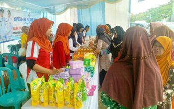 KDKMP Kesongo Ramai, Pasar Murah TMMD 129 Bojonegoro Bantu Tekan Harga Sembako