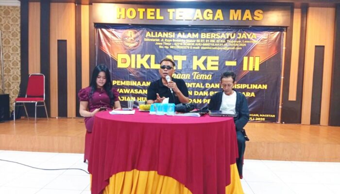 AABJ Matangkan Mental dan Disiplin Anggota Lewat Diklat III di Magetan