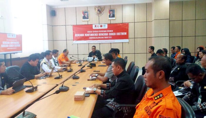 Bupati Bojonegoro Minta BPBD Perkuat Mitigasi dan Kesiapan Hadapi Bencana