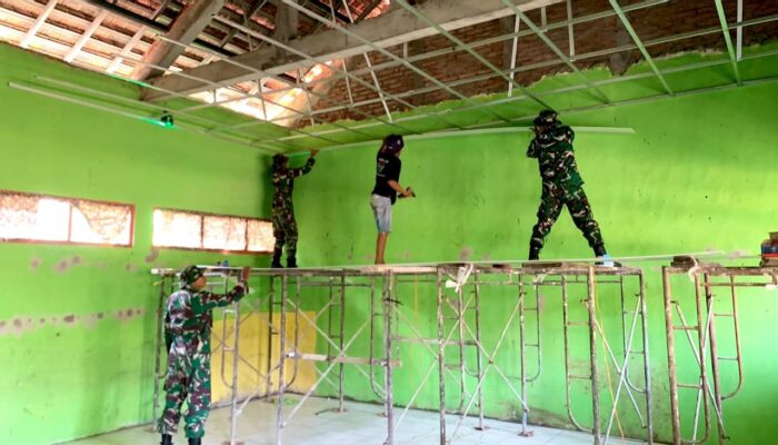 TMMD 129 Bojonegoro Hadirkan Harapan Baru untuk Siswa SDN Kesongo