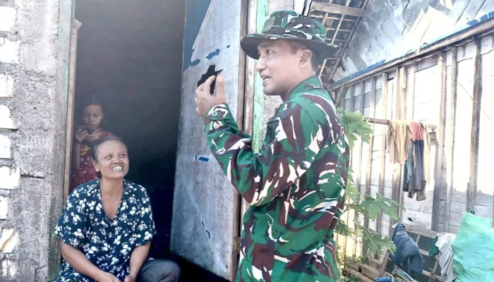 TMMD 129 Bojonegoro Hadirkan Harapan Baru, Rumah Tini di Kesongo Segera Direhabilitasi