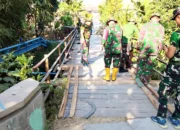 Akses Pertanian dan Sekolah Makin Mudah, TMMD 129 Bojonegoro Perbaiki Jembatan di Mundu Kesongo