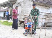 TMMD 129 Bojonegoro Hadirkan Senyum Anak-anak, Kedekatan TNI dan Warga Makin Erat