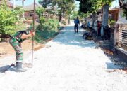 Progres Jalan Cor TMMD 129 Bojonegoro Bikin Warga Optimistis Ekonomi Makin Maju