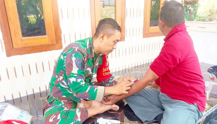 TMMD 129 Bojonegoro Bawa Berkah, Warga Bisa Periksa Kesehatan Gratis