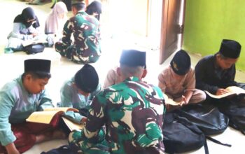 Dari Cor Beton ke TPQ, Satgas TMMD 129 Bojonegoro Curi Perhatian Warga