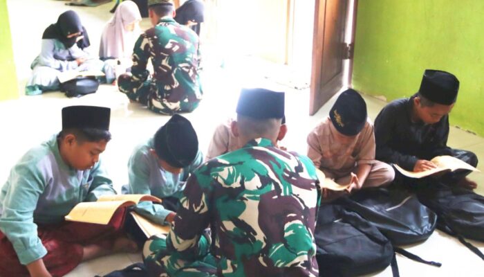 Dari Cor Beton ke TPQ, Satgas TMMD 129 Bojonegoro Curi Perhatian Warga