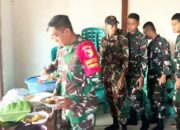 Cara Unik Satgas TMMD 129 Bojonegoro Dekatkan Diri dengan Warga, Sarapan Jadi Perekat