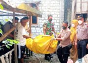 Aksi Kapolsek Modo Lamongan Saat Evakuasi Warga Meninggal Dunia