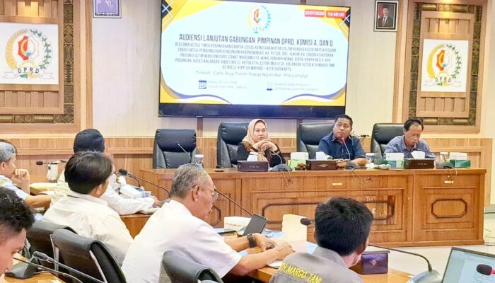 Audiensi DPRD Bojonegoro Bendungan Karangnongko Memanas, Warga Ngelo Tuntut Ganti Rugi