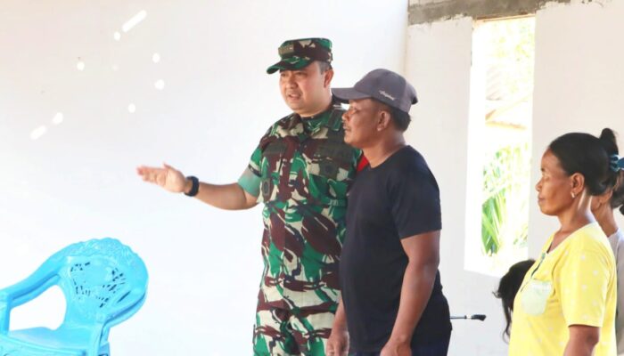 Cek Progres RTLH di Kesongo, Dansatgas TMMD Bojonegoro Pastikan Pekerjaan Tepat Sasaran