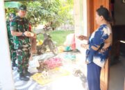 Produk Tradisional Kesongo Curi Perhatian Dansatgas TMMD 129 Bojonegoro