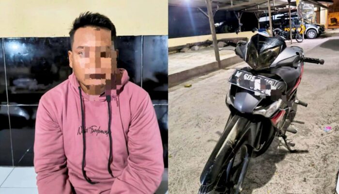 Tim URC Jaka Tingkir Ringkus Maling Motor Sawah di Lamongan