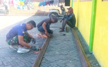 TMMD Bojonegoro untuk Kesongo, Jembatan Brang Etan Dibangun Lebih Kokoh