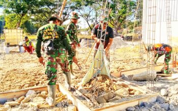 Perbatasan Bojonegoro-Lamongan Punya Wajah Baru Berkat TMMD 129