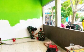 Sekolah di Desa Kesongo Disulap TMMD 129 Bojonegoro, Guru dan Warga Tak Kuasa Menahan Syukur