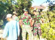 TMMD 129 Bojonegoro Tak Hanya Bangun Jalan, TNI Juga Jaga Kelestarian Sungai Kesongo