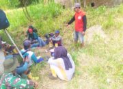 Suasana Akrab Warnai TMMD 129 Bojonegoro, TNI, Perangkat Desa dan Warga Bercengkerama di Lokasi