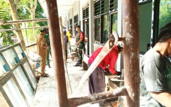 Harapan Baru Anak Kesongo, TMMD 129 Bojonegoro Percepat Renovasi Sekolah