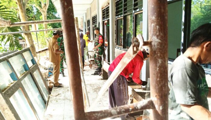 Harapan Baru Anak Kesongo, TMMD 129 Bojonegoro Percepat Renovasi Sekolah