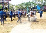 TMMD 129 Bojonegoro Cetak Warga Kesongo Tanggap Kebakaran