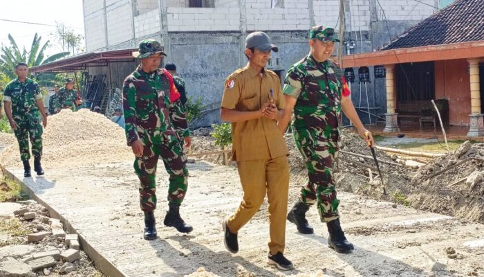 TMMD Bojonegoro Sulap 9 Rumah Warga Kesongo Jadi Layak Huni
