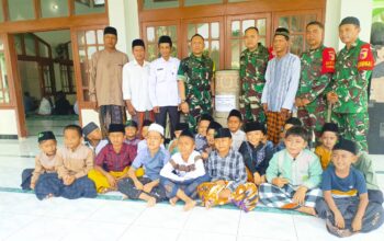 TMMD 129 Bojonegoro: Takmir Masjid Nur Rohman Bersyukur Terima Bantuan Karpet dari Tim Wasev