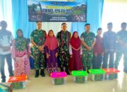 Tim Wasev TMMD 129 Bojonegoro Salurkan Sembako, Warga Kesongo: Sangat Membantu Kami