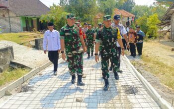 Progres TMMD 129 Bojonegoro Dipuji Tim Wasev, Desa Kesongo Diyakini Semakin Maju dan Produktif