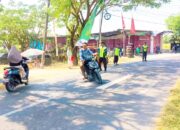 Sinergi Satlinmas dan TNI Sukseskan Bazar UMKM TMMD 129 Bojonegoro