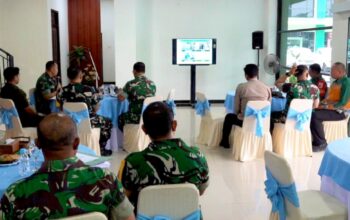Tim Wasev TNI Tinjau TMMD 129 Bojonegoro, Progres Pembangunan Desa Kesongo Capai Tahap Akhir