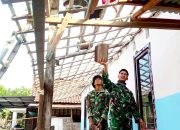 TMMD 129 Bojonegoro Percepat Renovasi RTLH, Rumah Pak Ladi Hampir Rampung
