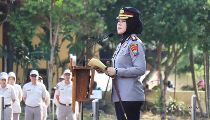 Pimpin Apel Perdana, Kapolres Bojonegoro Tekankan Integritas dan Pelayanan