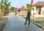 TMMD 129 Bojonegoro Tak Asal Bangun, Perawatan Jalan Jadi Prioritas