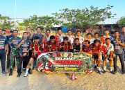 Ribuan Sorak Warnai Turnamen Voli TMMD 129 Bojonegoro di Desa Kesongo